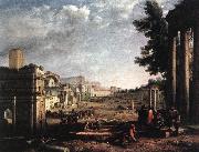 Claude Lorrain The Campo Vaccino, Rome dfg oil painting